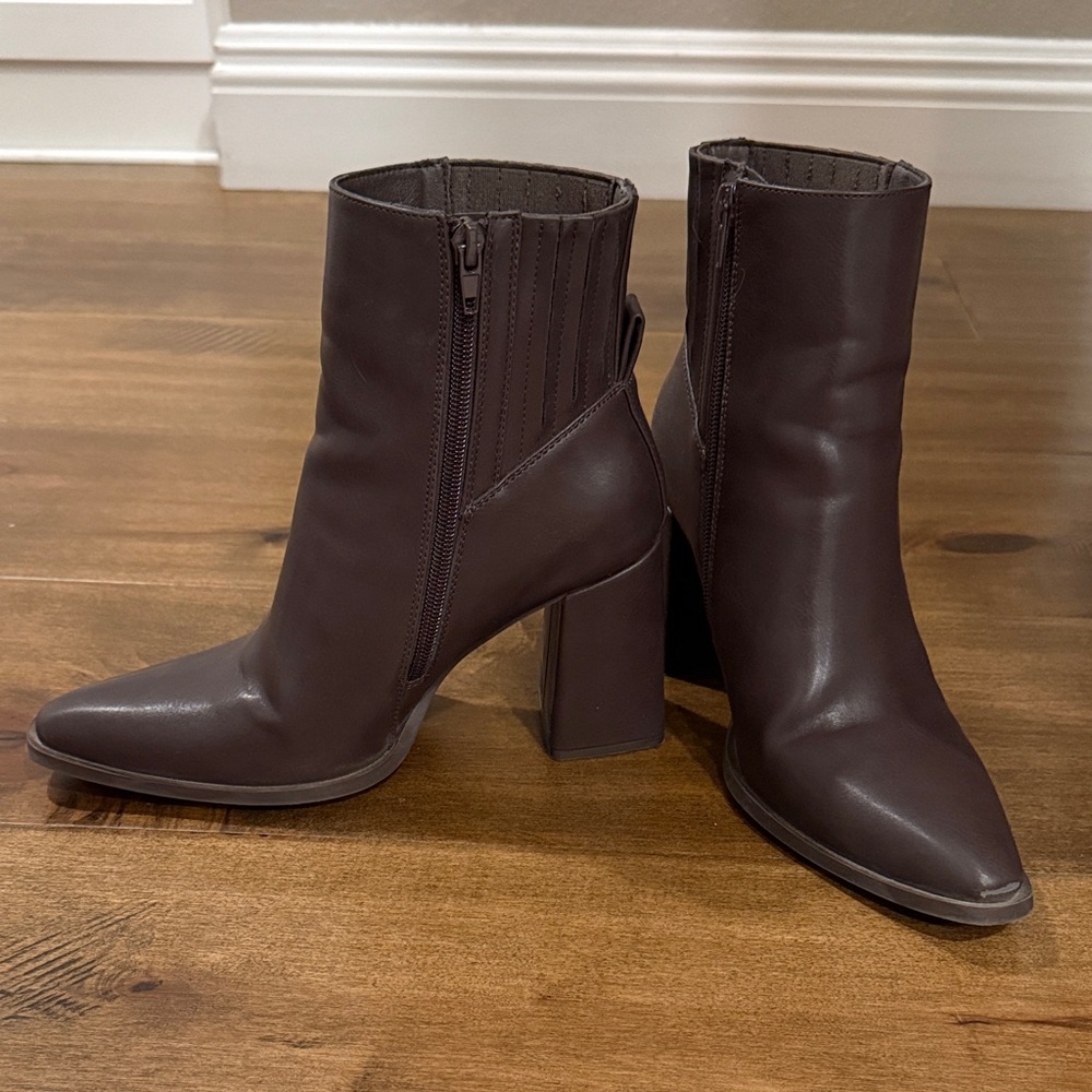 Brown Ankle Boots